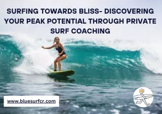 Discovering your peak potential through private surf coaching