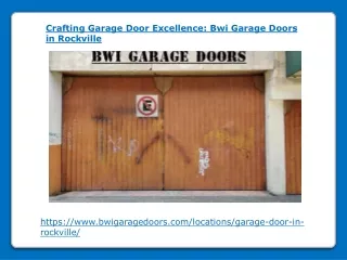 crafting garage door excellence bwi garage doors