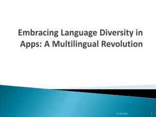 Embracing Language Diversity in Apps: A Multilingual Revolution