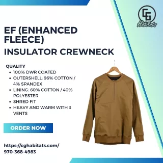 EF (Enhanced Fleece) Insulator Crewneck