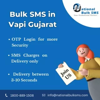 Bulk SMS in Vapi Gujarat