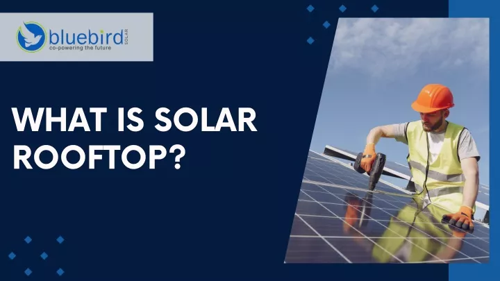 what is solar rooftop
