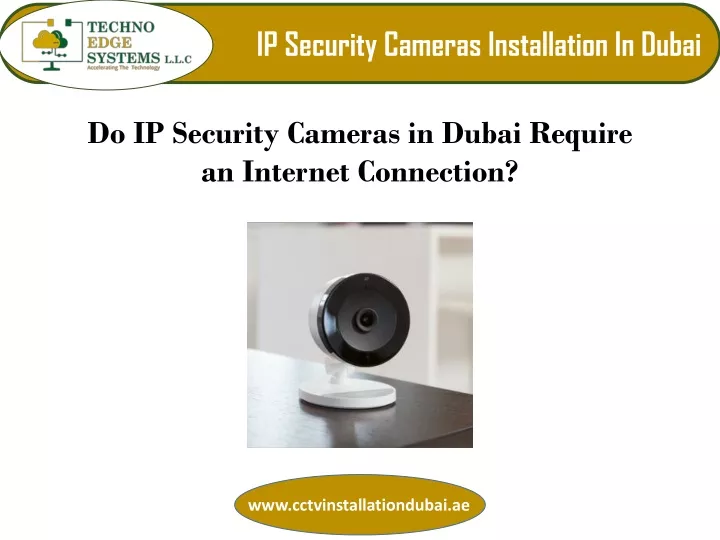 ip security cameras installation in dubai