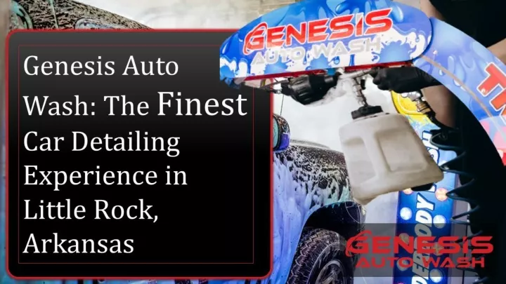 genesis auto wash the finest car detailing