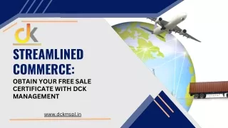 streamlined commerce obtain your free sale