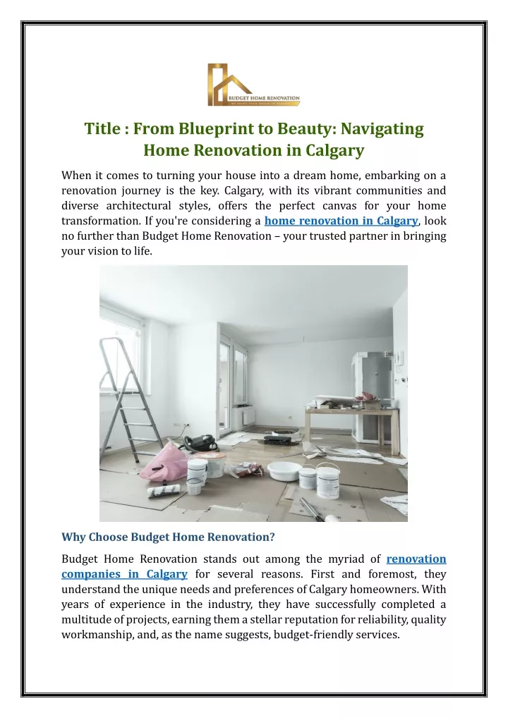 title from blueprint to beauty navigating home