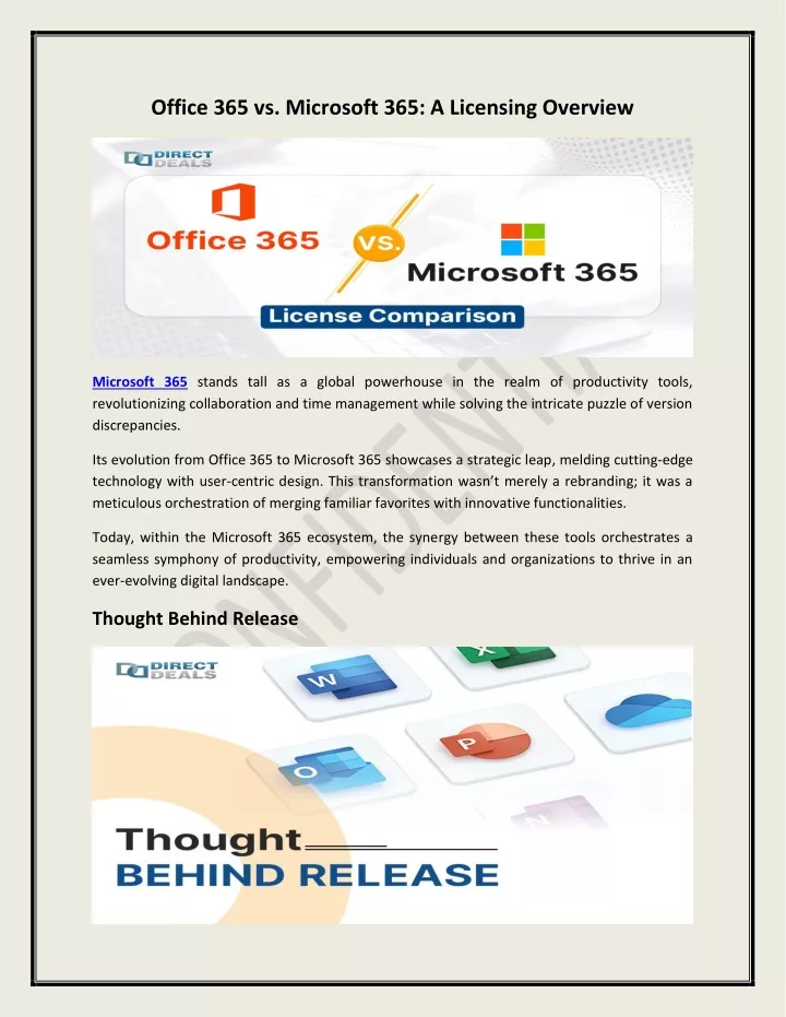 office 365 vs microsoft 365 a licensing overview