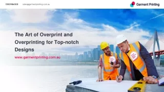 the art of overprint and overprinting for top notch designs