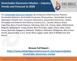 stretchable electronics market industry trends