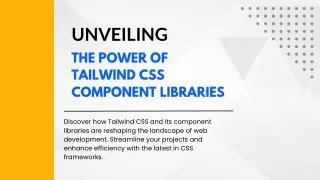 Exploring Tailwind Components Libraries_ Top 12 Examples_Updated