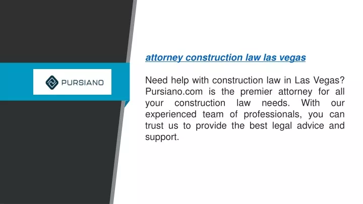 attorney construction law las vegas need help