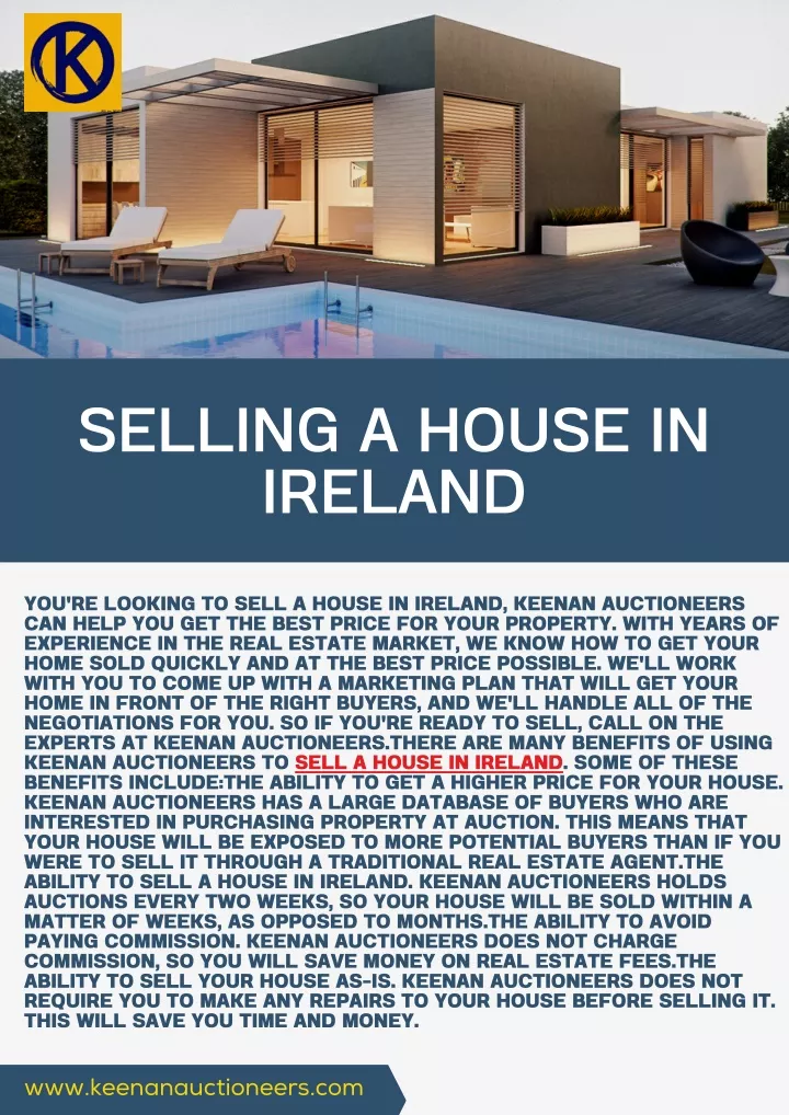 selling a house in ireland