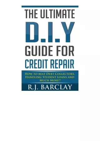 ✔️download⚡️ book (pdf) The Ultimate DIY Guide for Credit Repair How to beat deb