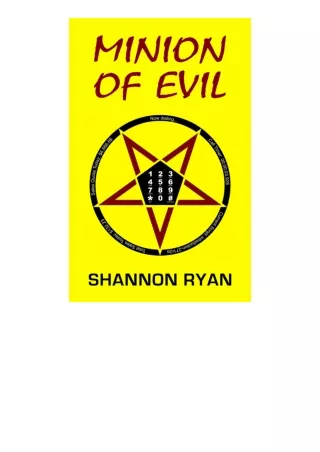 ✔️READ ❤️Online Minion of Evil