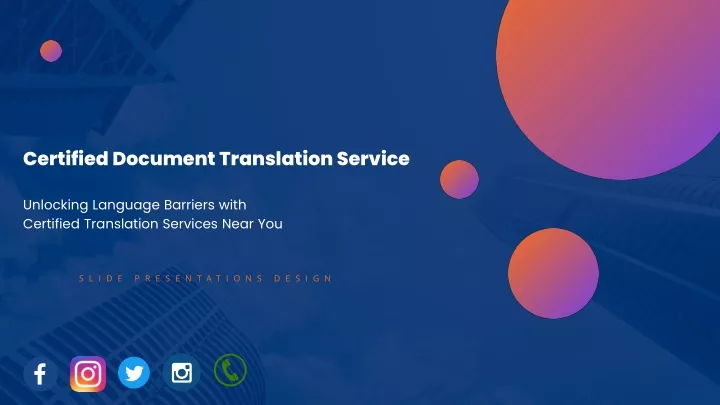 certified document translation service