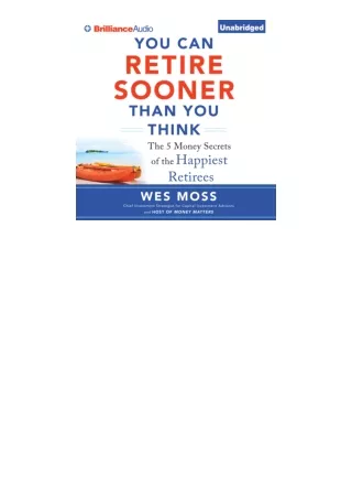 free read (✔️pdf❤️) You Can Retire Sooner Than You Think