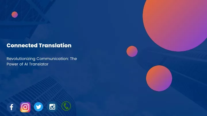 connected translation