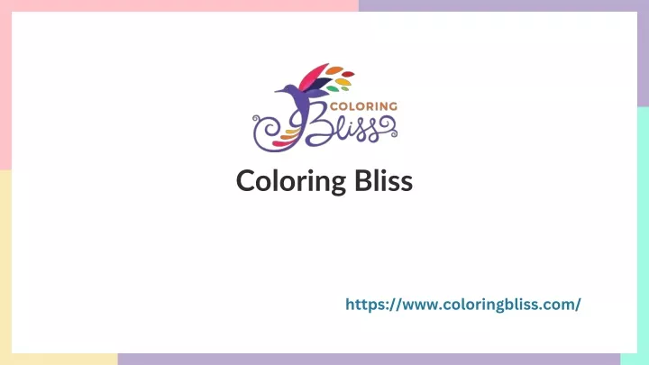 coloring bliss