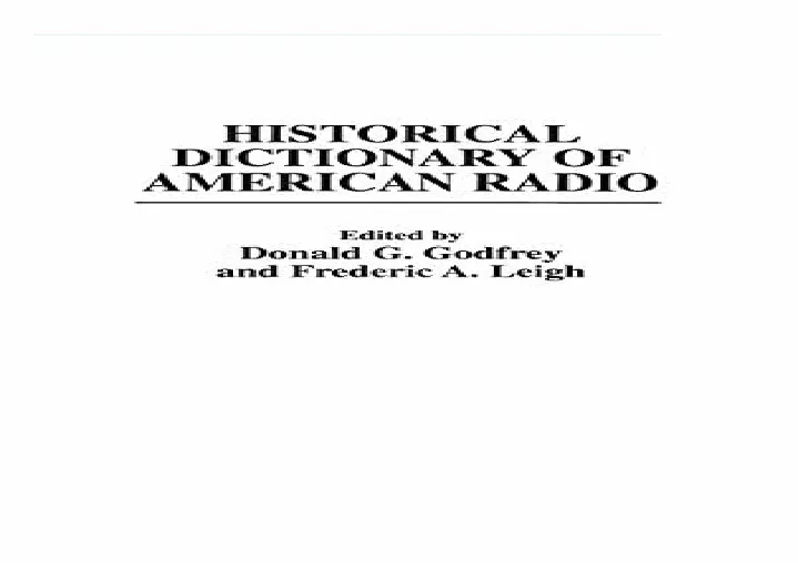 pdf read online historical dictionary of american