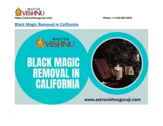 Black Magic Removal In California