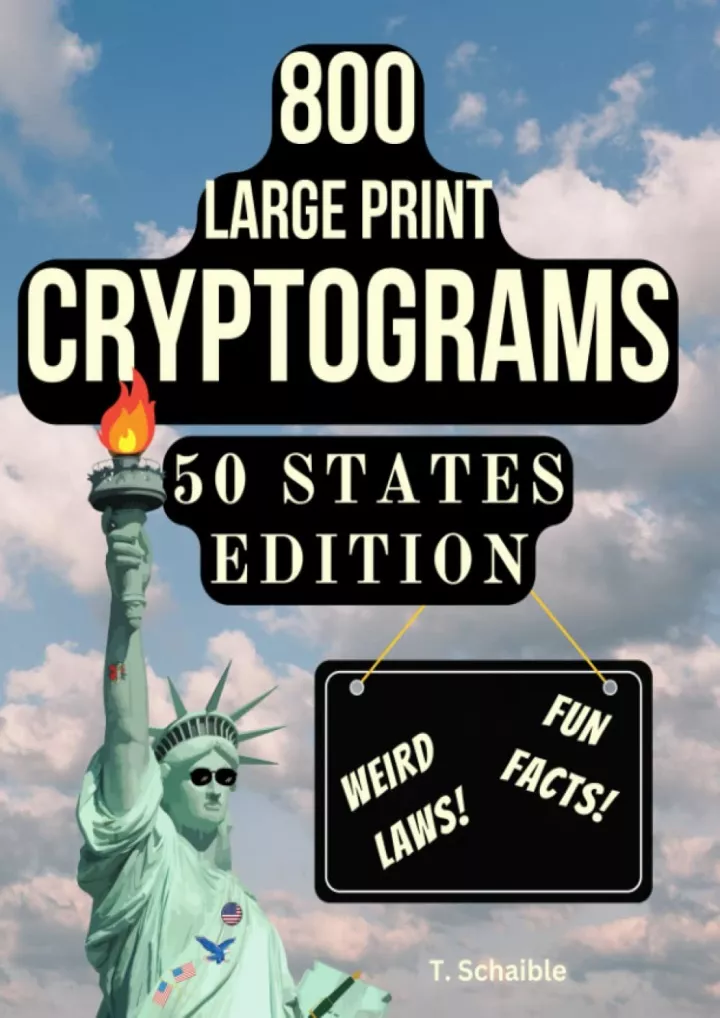 800 large print cryptograms 50 states edition