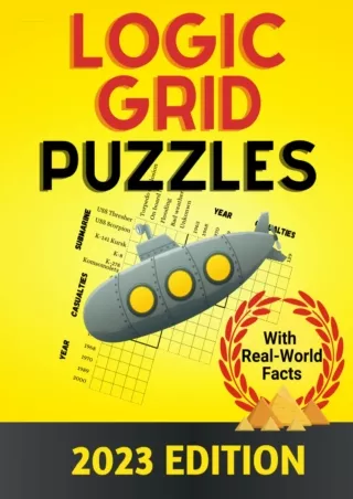 Download ⚡️(PDF)❤️ Logic Grid Puzzles: An Illustrated Collection with Facts from the Real
