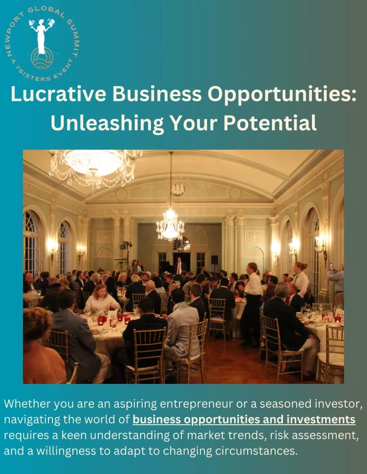 lucrative business opportunities unleashing your