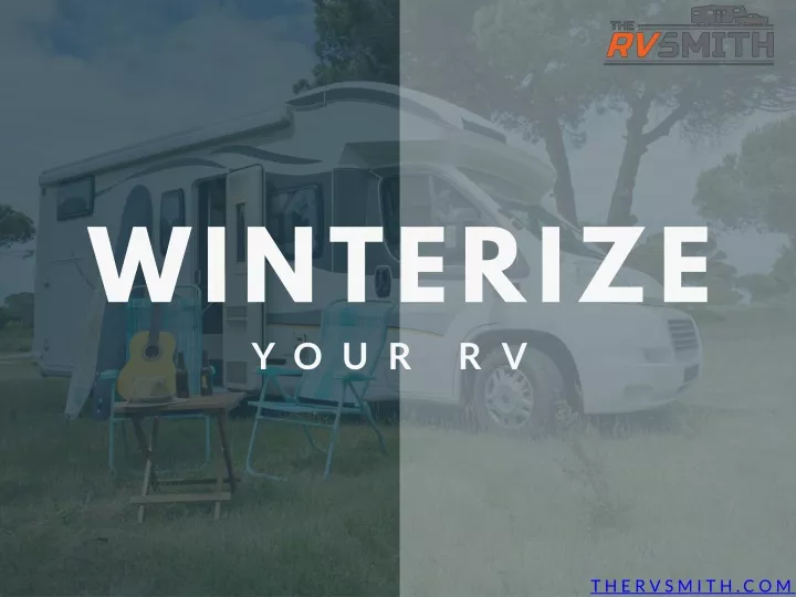 winterize y o u r r v