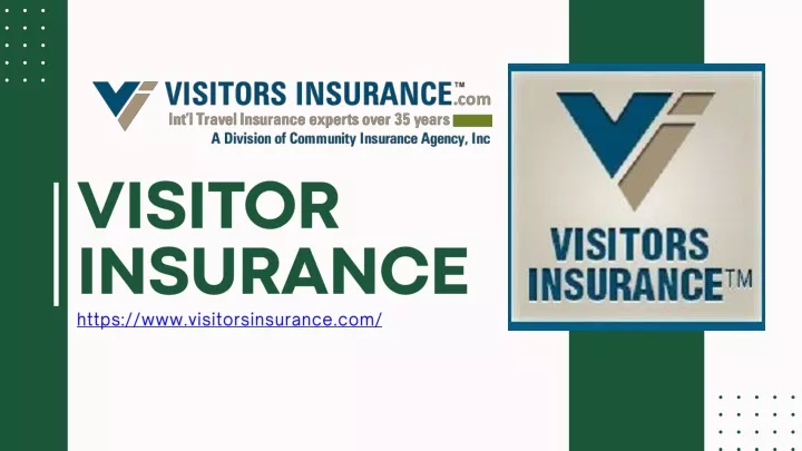visitor insurance