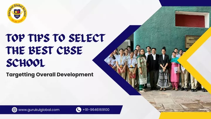 top tips to select the best cbse school