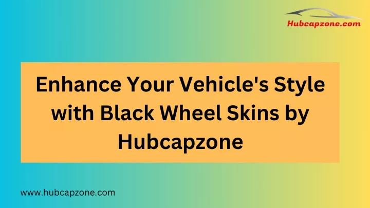 enhance your vehicle s style with black wheel