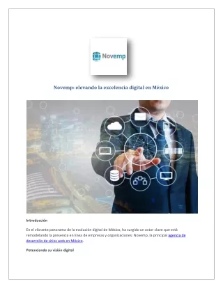 Novemp: elevando la excelencia digital en México