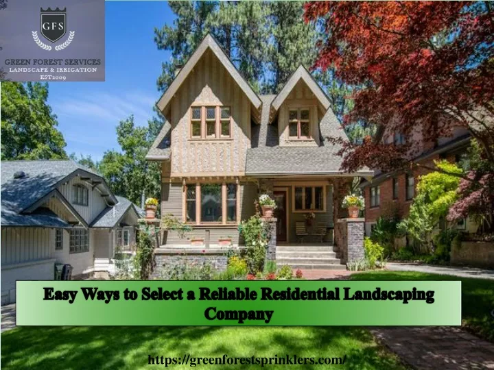 easy ways to select a reliable residential