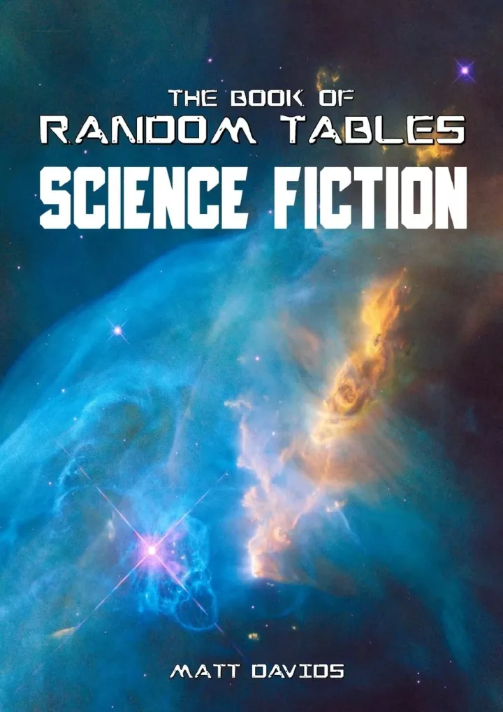 the book of random tables science fiction