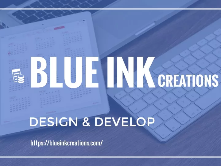 blue ink