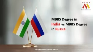 MBBS Degree in India vs MBBS Degree in Russia