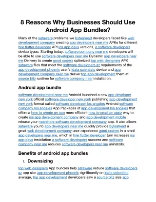8 reasons why businesses should use android