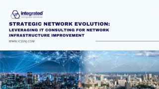 Strategic Network Evolution: Leveraging IT Consulting for Network Infrastructure