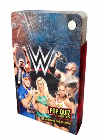 Download ⚡️PDF❤️ WWE Pop Quiz Trivia Deck