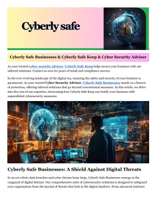 cyberly safe cyberly safe cyberly safe