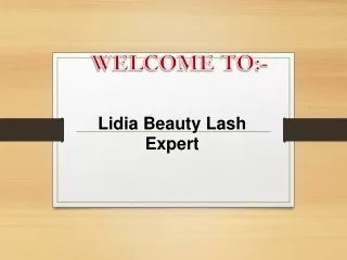 welcome to