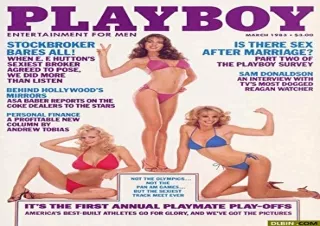 Download⚡️ Playboy Magazine March 1983