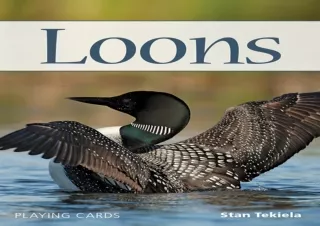 $PDF$/READ/DOWNLOAD️❤️ Loons Playing Cards (Nature's Wild Cards)