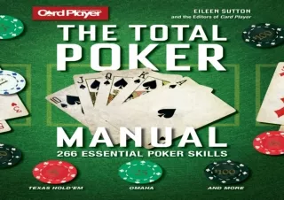 Ebook❤️(download)⚡️ Card Player: The Total Poker Manual: 266 Essential Poker Skills