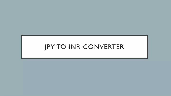 jpy to inr converter