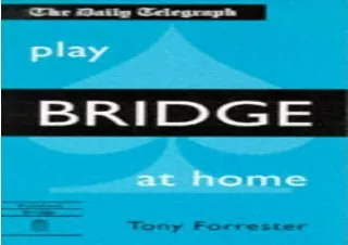 [PDF]❤️DOWNLOAD⚡️ Play Bridge at Home