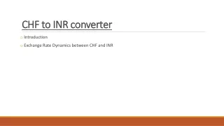 CHF to INR converter