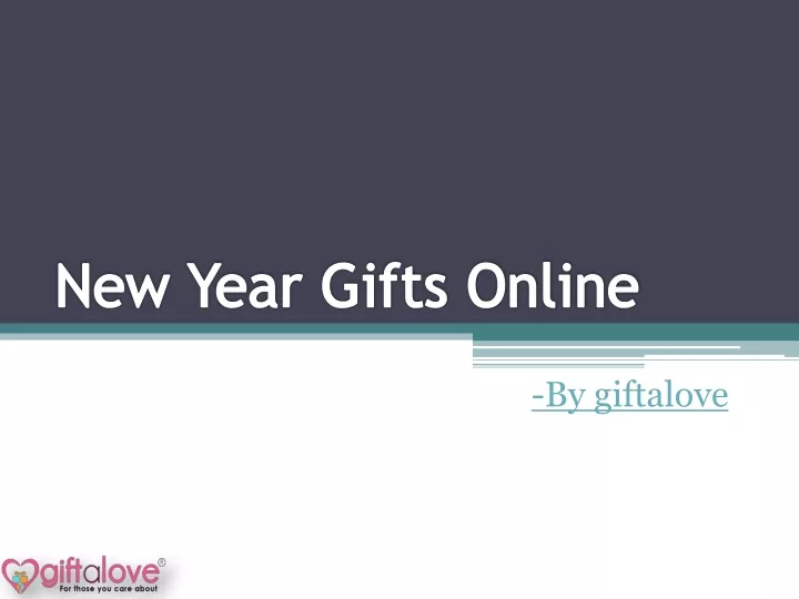 new year gifts online