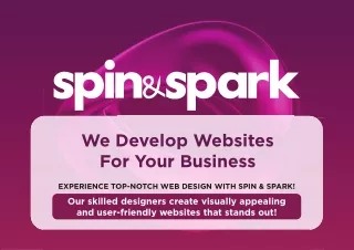 Spin and Spark-We Develop Websites For Your Business
