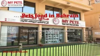 Pets food in Bahrain